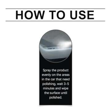 Car Interior Cleaner, 100ML Polishing Cleaner Car Interior, Car Interior Polish Detailer and Cleaner...