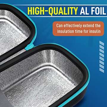 Insulin Cooler Travel Case for Diabetics with Ice Pack