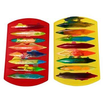 Revolutionary Crayon Recycling Mold - Eco-Friendly Fun!