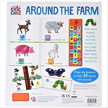 Eric Carle Farm Animal Sound Book for Children
