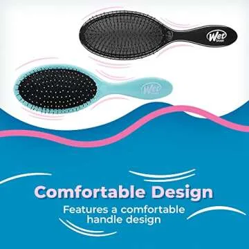 Wet Brush Aqua + Black