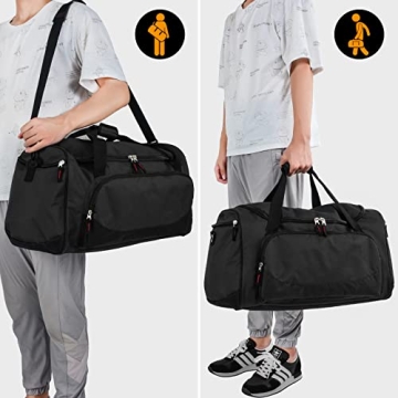 Large 55L Sports Duffle Bag - Ideal for Gym & Travel