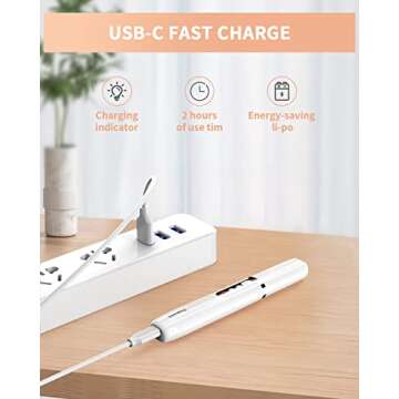 Dapsang Eyebrow Trimmer - Painless Electric Razor for All