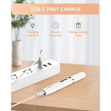 Dapsang Eyebrow Trimmer - Painless Electric Razor for All