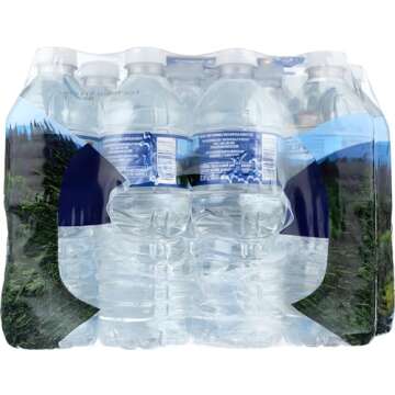 Deer Park Bottled Spring Water, 16.9 Ounce (24 Bottles)