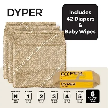 DYPER Eco-Friendly Bamboo Baby Diapers + Wipes Bundle