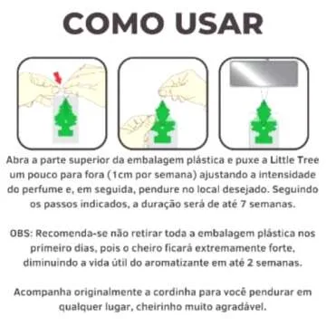 Little Trees Air Freshener Black Ice | 3-Pack - Classic Scent