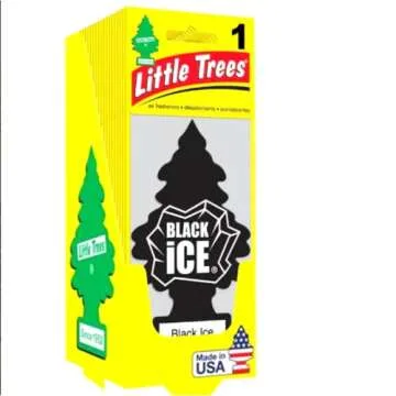 Little Trees Air Freshener Black Ice | 3-Pack - Classic Scent