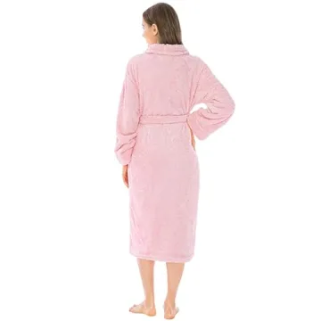Plush Warm Fleece Robe for Women – PAVILIA