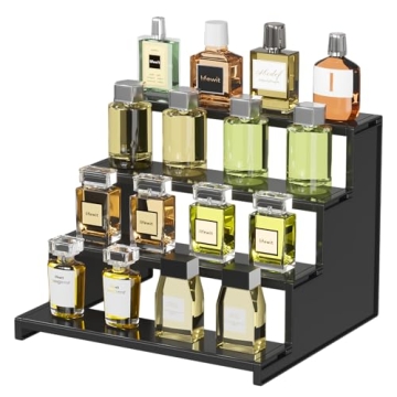Lifewit 12 Inch Dark Cologne Stand - Versatile Perfume Organizer
