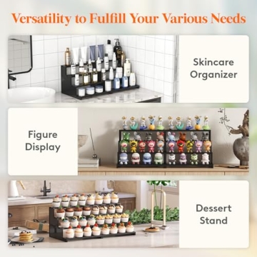 Lifewit 12 Inch Dark Cologne Stand - Perfume Organizer