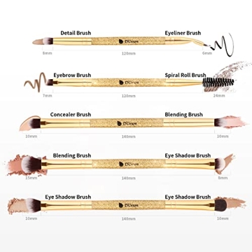 DUcare Professional Eyeshadow Brushes Set for Makeup Lovers