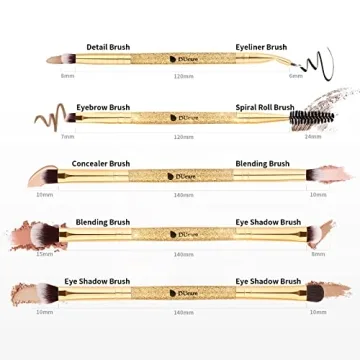 DUcare Professional Eyeshadow Brushes Set for Makeup Lovers