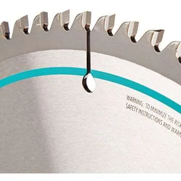Makita A-93681 10-Inch 80 Tooth Micro Polished Mitersaw Blade Silver