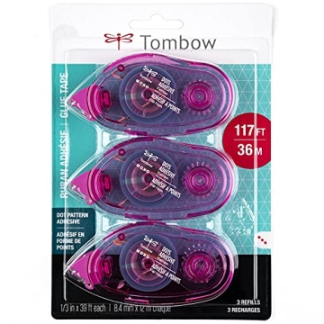 Tombow Mono Adhesive Dots Refill Pack for Crafting