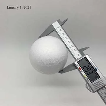 Crafjie 3 Inch Craft Foam Balls - Versatile DIY Supply