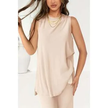 PRETTYGARDEN Women's Casual Lounge Set - Summer Chic Fashion