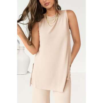 PRETTYGARDEN Women's Casual Lounge Set - Summer Chic Fashion