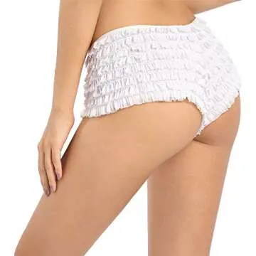 SEXY RUFFLE BOY SHORTS FOR COMFORT AND STYLE