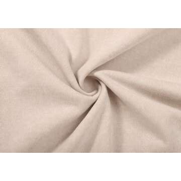 3 Pcs Oversized Heavy Cotton Summer T-Shirts Vintage Unisex Short Sleeves Casual Loose Basic Tops(Beige+Beige+Beige XL)