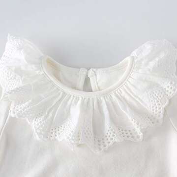 Askwind Baby Girls Knit Striped Polka Dot Romper Cute Strap Sleeveless Jumpsuit Bodysuit (White, 18-24 Months)