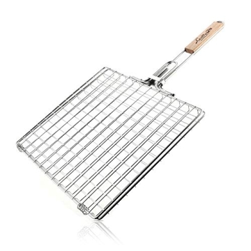 GrillPackz Portable Stainless-Steel BBQ Grill Basket