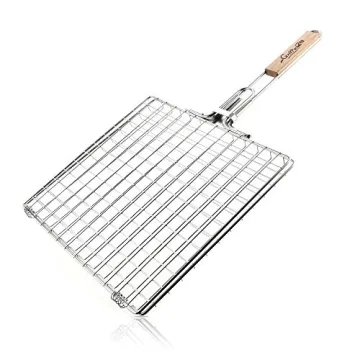 GrillPackz Portable Stainless-Steel BBQ Grill Basket
