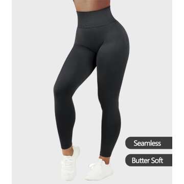 Hidden Scrunch Butt Lifting Leggings for Women