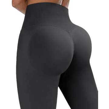 Hidden Scrunch Butt Lifting Leggings for Women