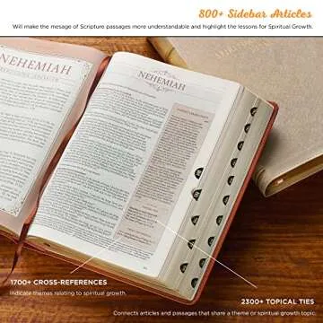 The Spiritual Growth Bible, Study Bible, NLT - New Living Translation Holy Bible, Faux Leather, Pink (NLT Spiritual Growth Editions)