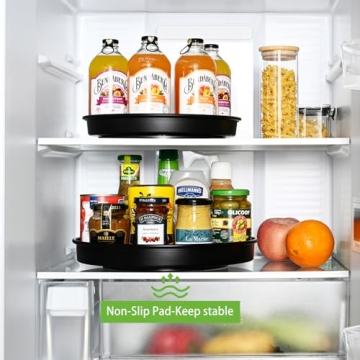 Amolliar 10 Inch Lazy Susan for Kitchen and Home Storage