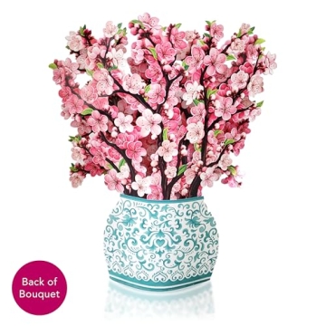3D Cherry Blossom Popup Cards - Freshcut Paper