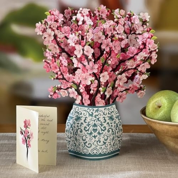3D Cherry Blossom Popup Cards - Freshcut Paper