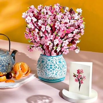 3D Cherry Blossom Popup Cards - Freshcut Paper