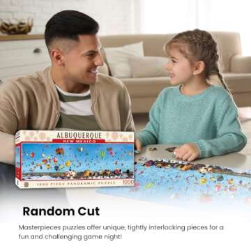 MasterPieces - 1000 Piece Jigsaw Puzzle, Mount Rushmore Panoramic, Fun for Adults, Family, Kids 13"x39