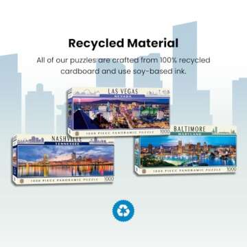 MasterPieces - 1000 Piece Jigsaw Puzzle, Mount Rushmore Panoramic, Fun for Adults, Family, Kids 13"x39