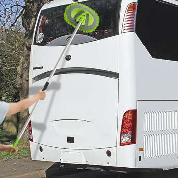 62" Car Wash Brush Mop Kit with Microfiber Head