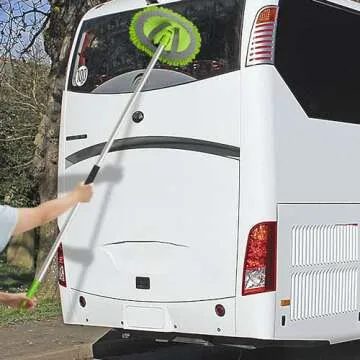 62" Car Wash Brush Mop Kit with Microfiber Head