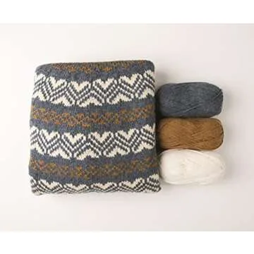 Knit Picks Wool of The Andes Worsted Weight 100% Wool Yarn Turquoise (1 Ball - Tranquil)