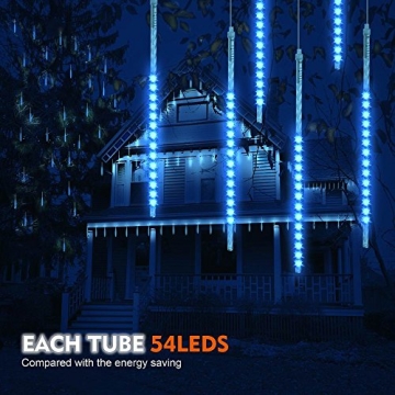 BlueFire Meteor Shower Lights - Stunning Outdoor Illumination