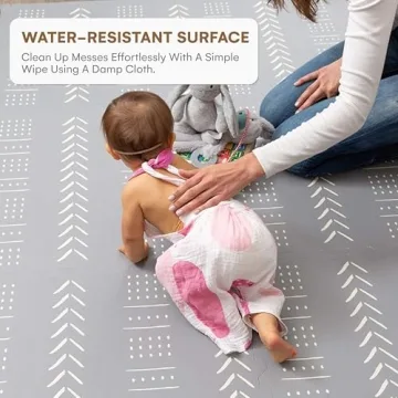 Childlike Behavior Baby Play Mat - Safe & Stylish Foam Design