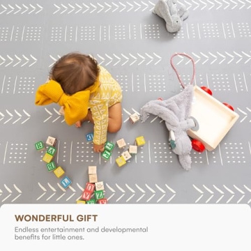 Childlike Behavior Baby Play Mat - Safe & Stylish Foam Design