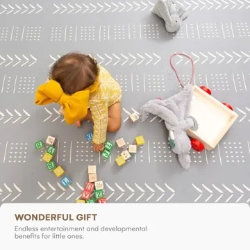 Childlike Behavior Baby Play Mat - Safe & Stylish Foam Design
