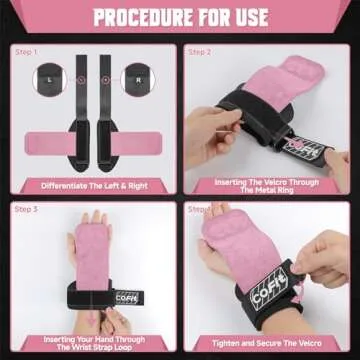 COFIT Weightlifting Wrist Straps for Optimal Hand Protection