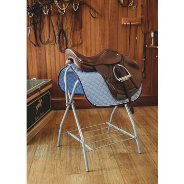 Dover Saddlery Portable Saddle Stand for Easy Saddle Care
