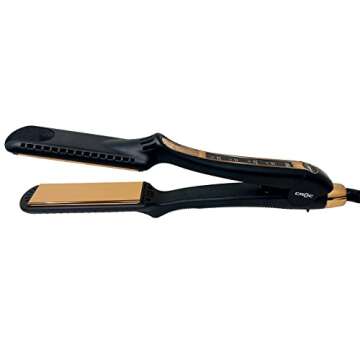 CROC Rose Gold Titanium Flat Iron - Ultimate Hair Styling Tool