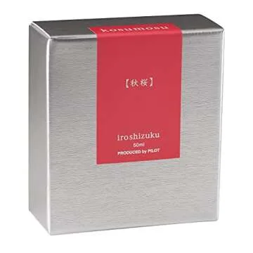 PILOT Iroshizuku Bottled Fountain Pen Ink, Kosumosu, Cosmos Flower (Pink) 50ml Bottle (69220)