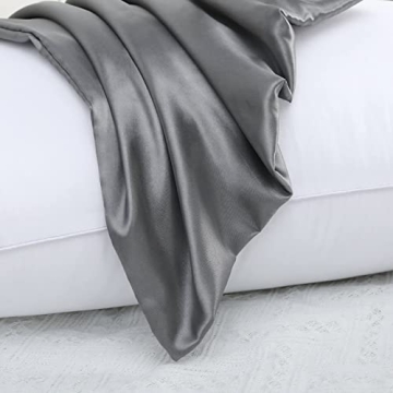 Habibi9 Satin Pillowcase for Hair and Skin - Set of 2