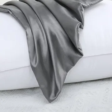 Habibi9 Satin Pillowcase for Hair and Skin - Set of 2