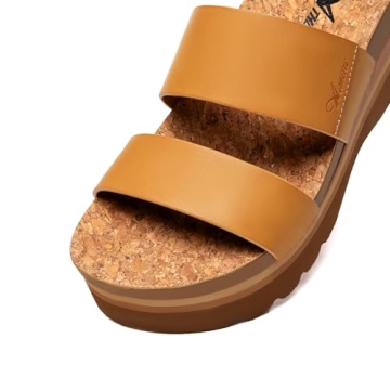 Athlefit Women's Comfortable Arch Support Beach Sandals